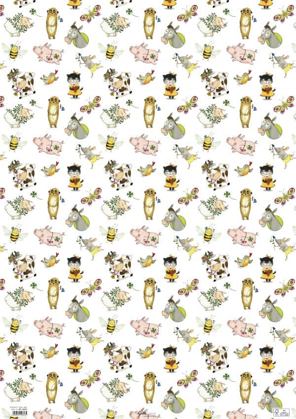 papel animales