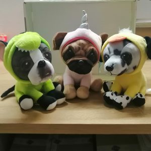 perros con disfraz 26cm