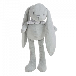 conejo orejotas 30cm gris