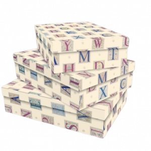 SET 3 CAJAS ITALIA LETRAS
