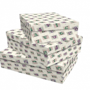 SET 3 CAJAS ITALIA NÚMEROS