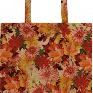 Bolsa de algodón - Flores Vibrantes