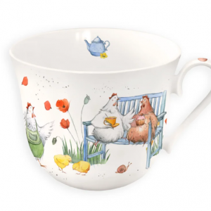 Taza Gallinas
